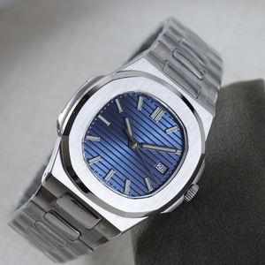 Montre automatique Minutetime sans logo DIY, mouvement NH35, montres mécaniques pour HOMMES, bracelet de luxe, cadran stérile NH35, étanche - Product Image 6