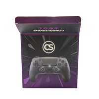 Boîte d'emballage pour manette de jeu avec logo personnalisé, boîte en carton ivoire, boîte de vente au détail avec impression couleur intégrale