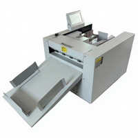 Machine de pliage et de rainurage automatique de papier à haute vitesse, écologique, 338