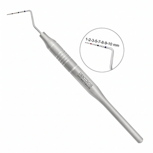 Instrument de diagnostic dentaire professionnel Williams Probe, outil de mesure parodontale en acier inoxydable pour l'évaluation gingivale - Product Image 3
