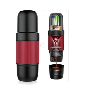 Cafetera Espresso Portátil, Forma de Bala, Manual y Eléctrica, Taza de Café para Viajes al Aire Libre - Product Image 1