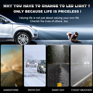 LELANPU Fari Universali con Lente Proiettore Laser, Lampadine HID e LED per Auto, Compatibili con <span class=keywords><strong>Civic</strong></span>, Camry, <span class=keywords><strong>Corolla</strong></span> - Product Image 6