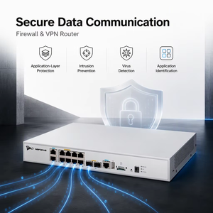 อุปกรณ์รักษาความปลอดภัยเครือข่ายองค์กร NSFOCUS NFNX3-HDB680 ไฟร์วอลล์และเราเตอร์ VPN-Stock ความเร็วส่งข้อมูล 600M พอร์ต 10* - Product Image 2