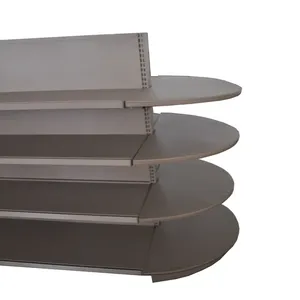 Estantes modernos para tiendas minoristas Estante de supermercado de varios <span class=keywords><strong>colores</strong></span> de doble cara - Product Image 3