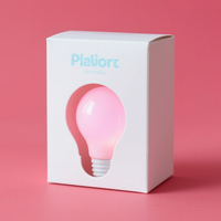 Boîtes d'emballage en carton ondulé rigide recyclable pour ampoules LED, boîtes d'affichage pour produits électroniques réutilisables, vente en gros