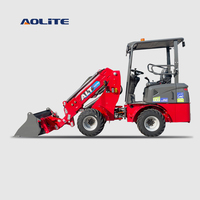 AOLITE ETL600 CE Mini chargeuse sur pneus avant télescopique électrique 600kg ALT petite Mini taille pour jardin serre terres agricoles