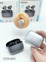 Écouteurs intra-auriculaires sans fil YXG-530 en alliage de zinc personnalisés en gros, version 6.0, avec réduction de bruit d'appel IA et affichage LED