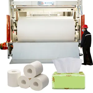 Ce Gecertificeerd 1/4 Papier Vouwmachine Servet Tissue Papier Fabricage Machine