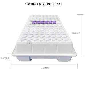 Système de culture intérieur Kit de clonage Hydro L 1120mm Machine à cloner Hydroponique Bacs de culture hydroponiques 128 trous - Product Image 3