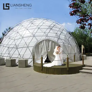 5 M Giardino Igloo Geodetica Dome Tende Glamping Per La Vendita