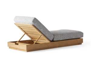 Nouveautés : Chaises longues de patio modernes en teck royal d'Indonésie, fabriquées sur mesure pour hôtels et usines, mobilier d'extérieur - Product Image 4