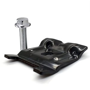 Placa de montaje de batería Audi Volkswagen 1J0803219, soporte de hierro para A3 Q3 Beetle Jetta Golf Passat B6 - Product Image 2