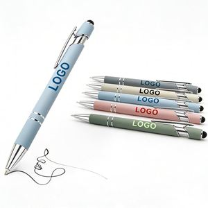 Bolígrafo 2 en 1 con Punta Táctil y Bolígrafo de Metal con Logotipo Personalizado, en Oferta - Product Image 1