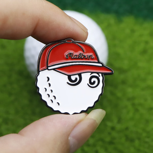 Marcadores de Pelota de Golf de Metal con Diseño de Dibujos Animados, Clip para Gorra, Marcadores de Pelota con Forma de Ficha de Póker, Regalo de Golf para Hombres y Mujeres Golfistas - Product Image 5