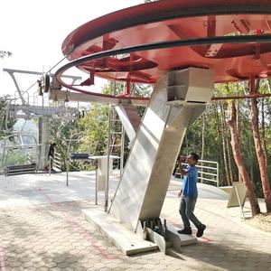 Ropeway-silla con empuñadura fija para 2 personas, para turismo, área escénica - Product Image 6