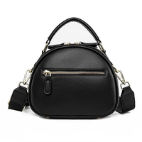 HongDong rétro détachable rayure guitare sac à main sangle souple en cuir véritable noir sac fourre-tout femmes sacs à main dames bandoulière sac à main