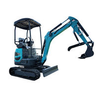 Micro-excavatrice haute performance, petite pelle hydraulique, plusieurs accessoires de travail, matériel de construction pour les particuliers