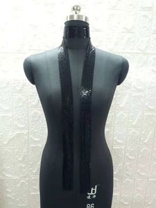 Bufanda con Lentejuelas Brillantes de Moda Europea y Americana, Collar de Lentejuelas en Color Dorado/Plateado/Oro Rosa, Joyería para Ropa, Bufanda para Fiestas - Product Image 5