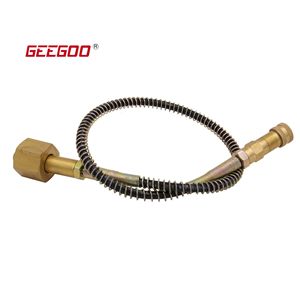 Venta Directa de Fábrica, Manguera de Alta Presión de Acero Inoxidable Resistente a Altas Temperaturas, Piezas Roscadas para Equipos de Generación de Gas - Product Image 3