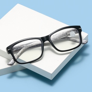 Wholesale Custom Logo <strong>Reading</strong> <strong>Glasses</strong> Anti Blue Light Spring Hinge Retro Wood Pattern Frame Prescription Readers for Women Men - Product Image 2