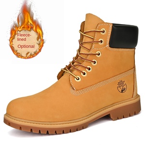 Mùa Thu Mùa Đông Ngoài Trời Đi Bộ Đường Dài Khởi Động Cho Nam Giới cao-Top Với Bông-Độn Da Phía Trên Cặp Vợ Chồng Quần Áo Khởi Động - Product Image 3