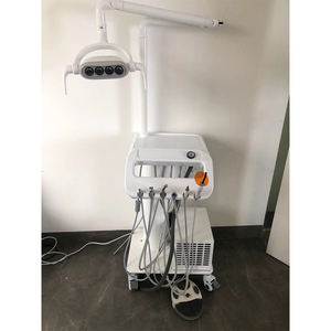 Carrello Mobile Mobile dell'unità della turbina dell'attrezzatura della clinica dentaria portatile con il compressore - Product Image 3