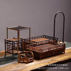 Bamboo Japanese Style Mini <b>Tea</b> Tray Portable Kung Fu <b>Tea</b> <b>Set</b> Storage Tray Travel Use - Product Image 1