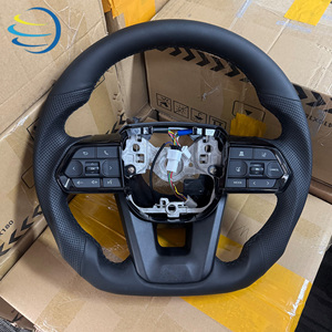 พวงมาลัยคาร์บอนไฟเบอร์สำหรับรถยนต์โตโยต้ารุ่นทันเดอร์ ฮาริเออร์ 70 100 300 ซีรีส์ อัลลิออน เวนซ่า รัช เวลไฟร์ แอ็กซิโอ <span class=keywords><strong>trd</strong></span> gr มีสินค้าในสต็อก - Product Image 6