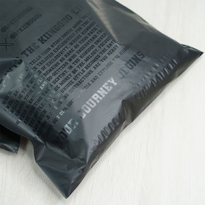 Custom Matte Black shipping Bags Black Printed Poly Mailers for Premium Brand Shipping Packaging - Product Image 6