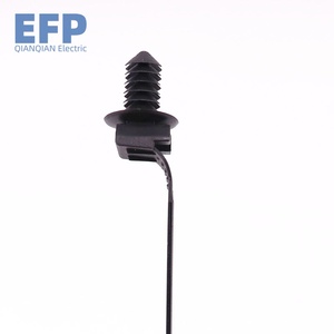 Attaches-câbles autobloquantes en nylon 66 de type <span class=keywords><strong>sapin</strong></span> XG 5,5*100mm X30 pour applications électriques, montage par poussée, ouverture 6,5-7,2mm - Product Image 2