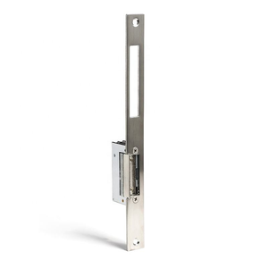 Verrou électrique anti-effraction réglable en acier inoxydable poli, à clé, étroit, long et durable - Product Image 2