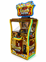 Máquina de Juego Arcade LECHUANG con Volante de Carreras Metálico, Simulador de Conducción de Autos que Funciona con Monedas para Centros de Entretenimiento Interiores