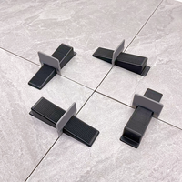 Système de nivellement pour carrelage 1,0 mm/1,5 mm/2,0 mm/3,0 mm, accessoires pour carrelage comprenant des clips et des entretoises pour une pose parfaite des carreaux
