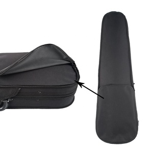 <span class=keywords><strong>NAOMI</strong></span> – étui rigide pour violon 4/4-1/8, sac à dos professionnel de base de forme triangulaire, Suspension Super légère, étui noir pour violon - Product Image 2