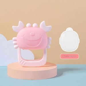 Jouet à mâcher souple en forme de gant, sucette à thème animal mignon, anneau de dentition pour bébé en silicone de qualité alimentaire, jouets sensoriels pour nourrissons - Product Image 5