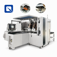 Nouvelle perceuse CNC automatisée à six faces avec une vitesse de 18000 tr/min et 380 V, utilisée pour percer des trous à six faces dans le bois de meubles.