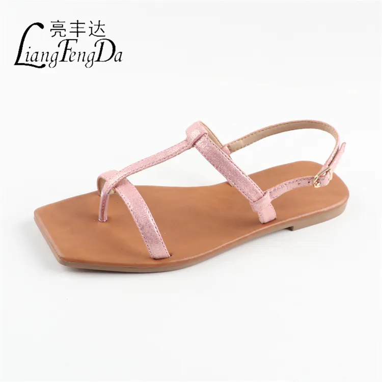 Latest Mujer Flat Sandals For Ladies Female Slides Slippers Summer women's Sandals Shoes