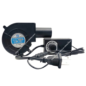 Turbinen gebläse Luft auslass Grill ofen Brennholz ofen Tragbares Gebläse Grill gebläse Für 9733 DC 12V 2.7A Leistung - Product Image 1