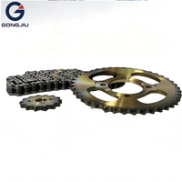 Kit de chaîne et pignon de moto 428 428H avant arrière pour CG125 CG150 GN125 HJ125 CM125 WY125 Bajaj CGL Commuter Street