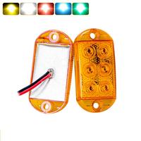 Feu de remorque 6Led 12V24V Indicateur de dégagement Feux de position latéraux avant arrière pour RV Truck Traier Light Factory