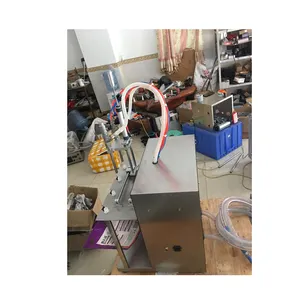 Mesin Capping Segel Pengisi Kantong Moncong Berdiri Semi Otomatis untuk Jus Cair