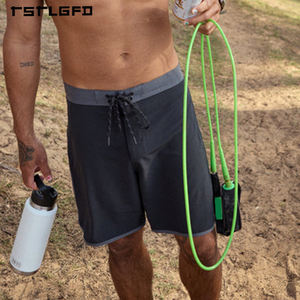 Pantalones de Playa Formales de Verano para Hombre, Personalizados, de Satén, Impermeables, Sostenibles, Transpirables, de Alta Calidad, de Secado Rápido, para Surf y Natación - Product Image 4