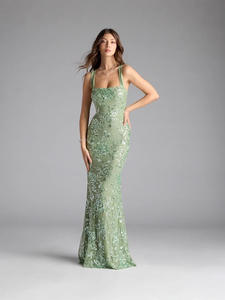 Nieuwe Mode Best Verkopende Sexy Lange Jurk Backless Bloemen Elegante Galajurk Feestjurk - Product Image 4