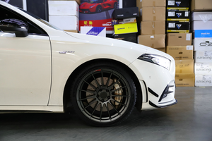 Rines Forjados Negros Semi-Brillantes Multirradio de 19x8.5 a 23x10 5x112 para Audi A6 A7 A8 Q7 Q8 S7 RS7 Sedán y SUV de Lujo - Product Image 6