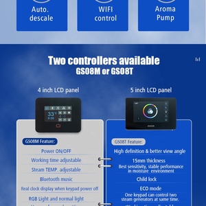 Stepon ứng dụng điều khiển Wifi cho phòng tắm hơi tắm hơi Máy phát điện phòng generador de hơi hơi thế hệ hơi nước Máy phát điện phòng tắm hơi - Product Image 5