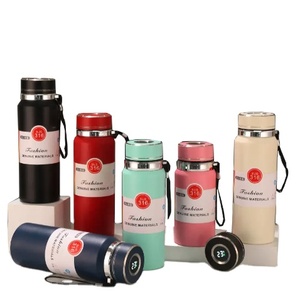 Termo de Acero Inoxidable de Gran Capacidad, Doble Pared, Aislamiento al Vacío, Ecológico, Seguro para Agua Hirviendo, Botella de Agua Moderna - Product Image 1