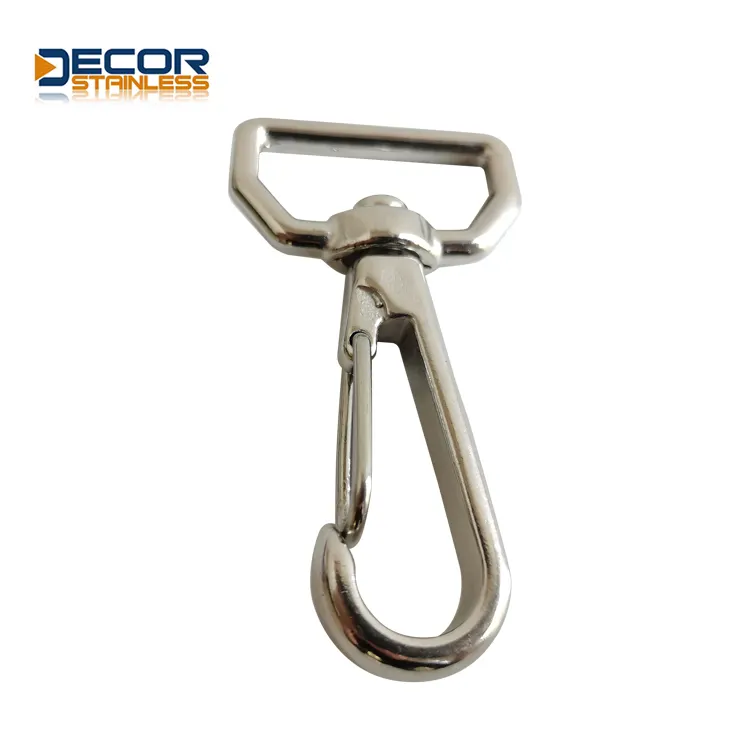 Personalized Outdoor high precision customize bolt snap dog swivel snap hook safety heavy duty metal