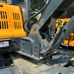 Excavadora de Ruedas Hyundai 60W-9 Usada de Alta Calidad con Motor Yanmar (6 Toneladas), Bomba de Caja de Cambios y PLC - Product Image 4