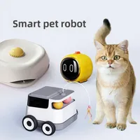 Neuer Intelligenter Interaktiver Haustier-Roboter Drahtlose APP-Steuerung 2K Video Ferngesteuertes Audio, Haustier-Begleiter-Roboter für Katzen und Hunde