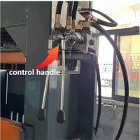 Presse à balles hydraulique semi-automatique verticale ES pour petits carrés de rebuts d'aluminium et de carton, machine de recyclage certifiée CE, balles/heure